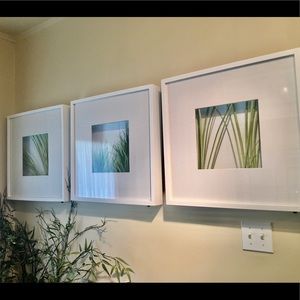 Set of 3 retro lit frames